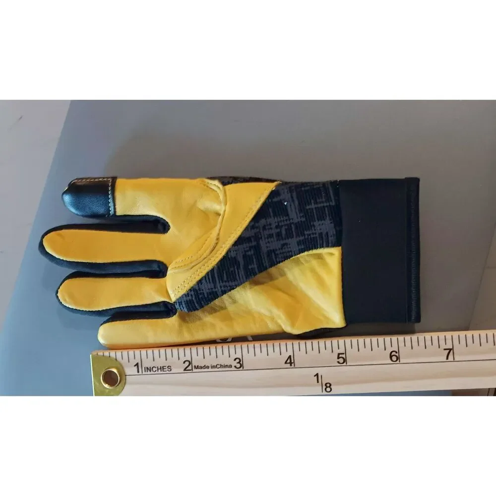 FEISHDEK Kids Size Small Leather Gardening Gloves Gloves 8-12 Years